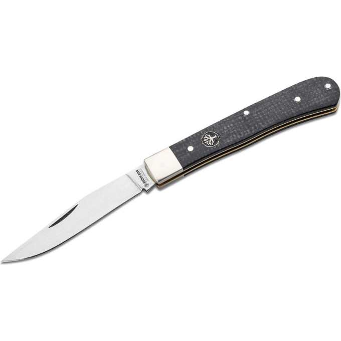 Складной нож BOKER TRAPPER UNO JUTE MICARTA 110042 BK110042