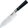 Нож кухонный BOKER DAMAST BLACK SANTOKU 130417DAM BK130417DAM